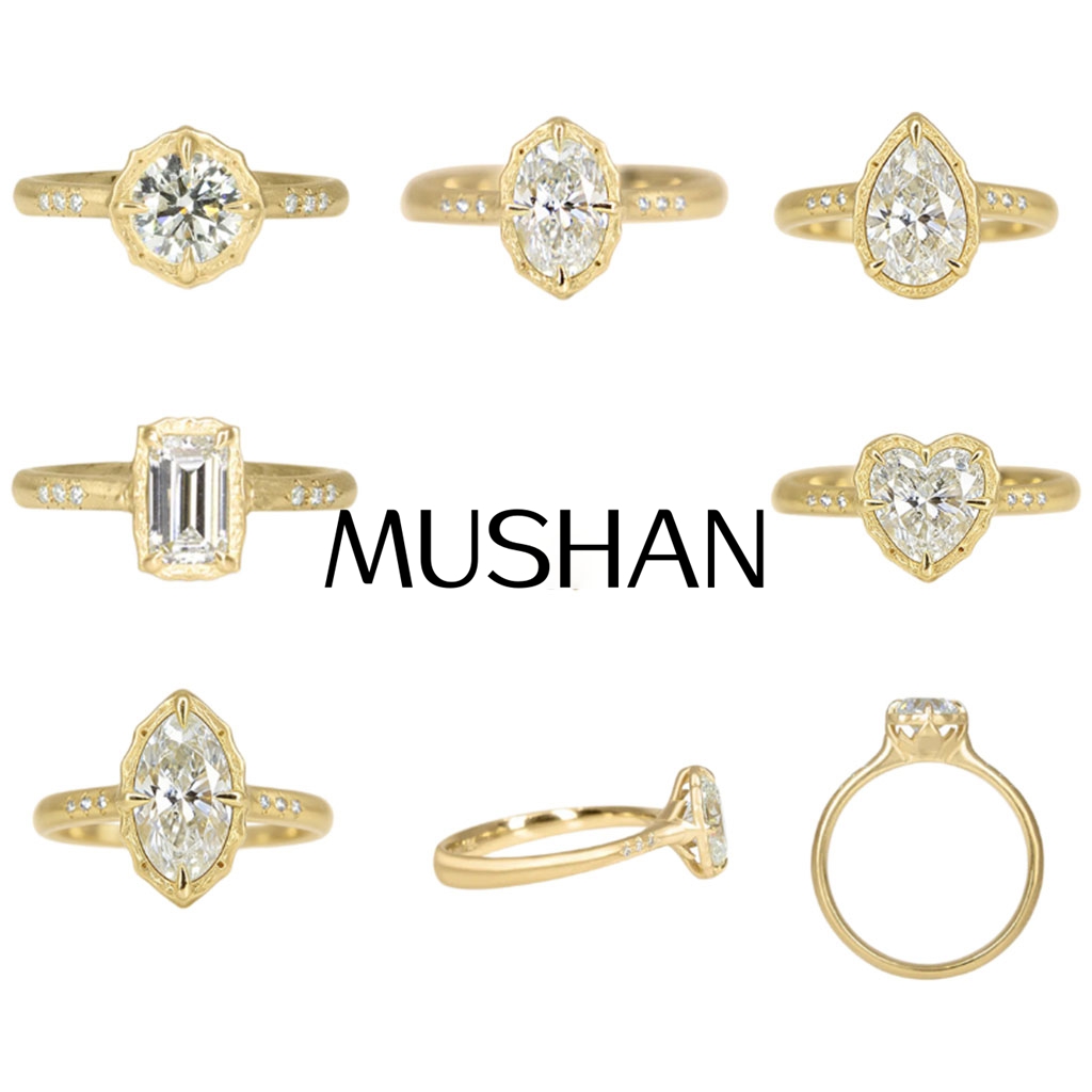 Event Suppliers - MUSHAN カスタムジュエリー 925 スターリングシルバーリング モアサナイト D