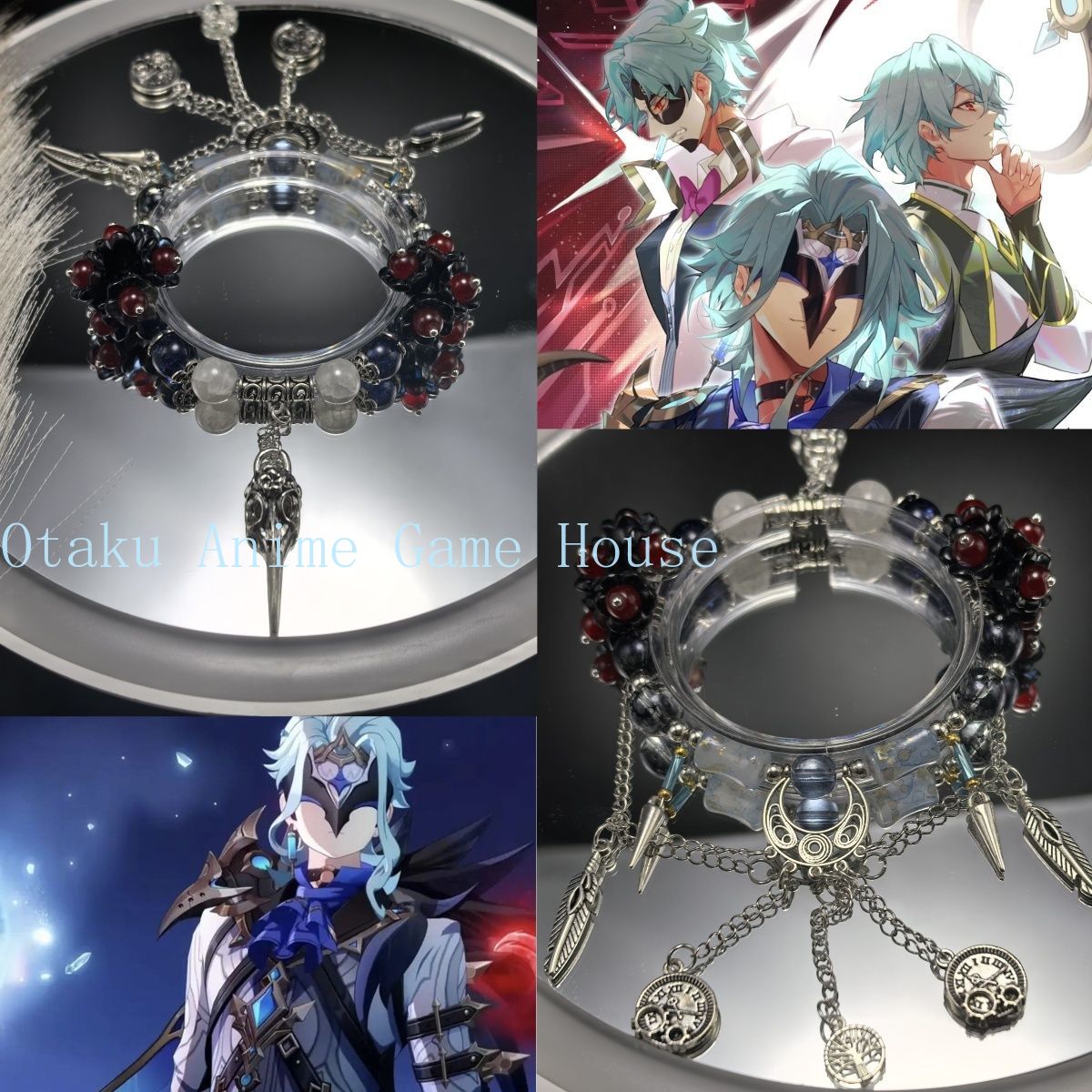 Supply Event - 原神インパクト イルドットーレ ハネメイドブレスレット オリジナルハンドチェーン アニメ コスプレ