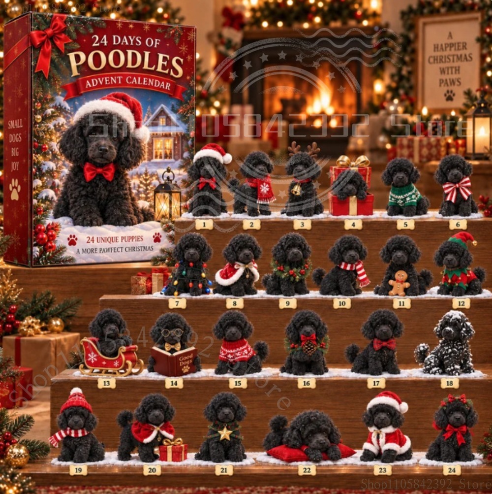 2027年版、かわいらしい犬のクリスマスアドベントカレンダー - Event Support のレビューと価格