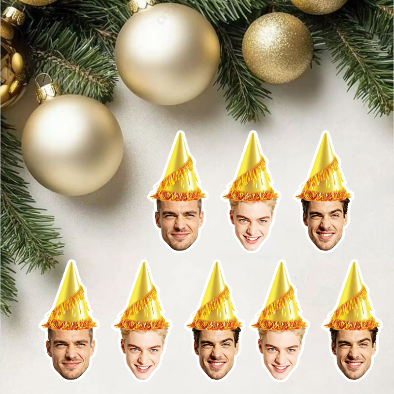 20個入り/30個入り、お好みの写真を入れられる、金色の円錐 - Party Hat Cone のレビューと価格