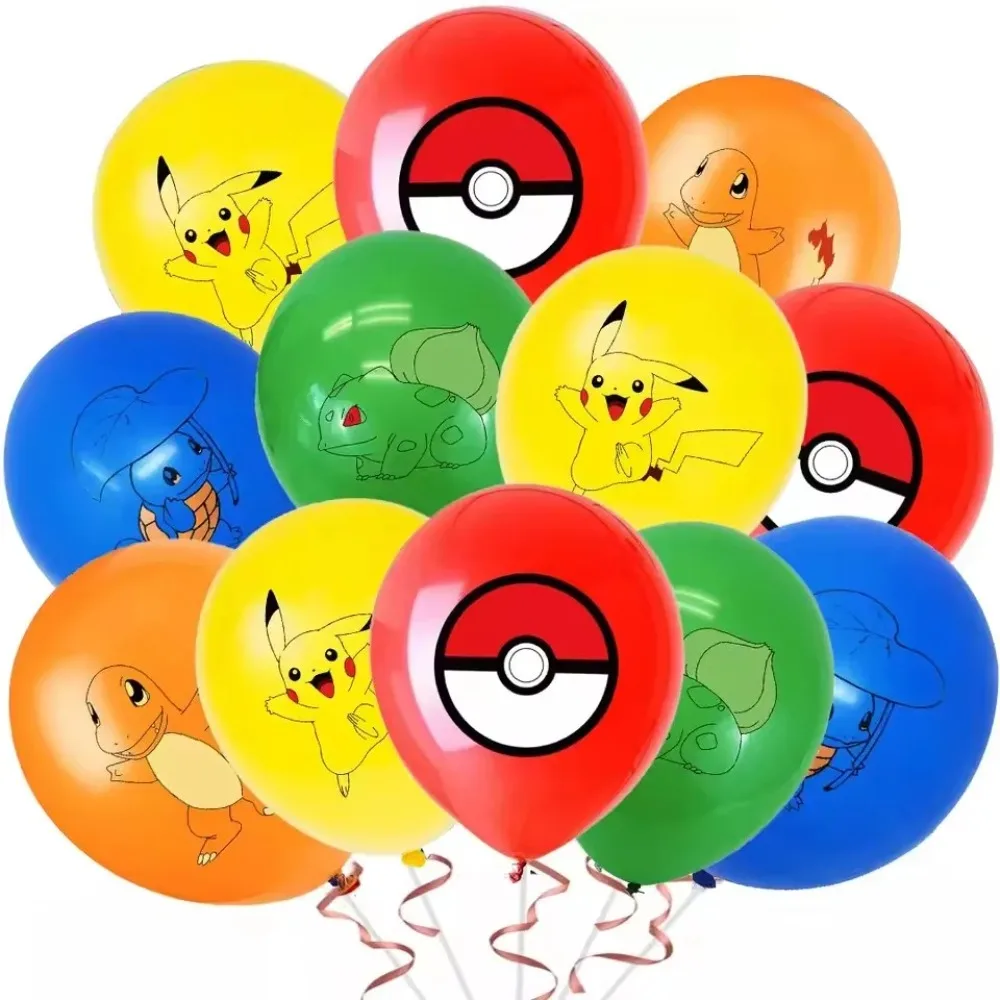 10個入り ポケモン柄 ラテックスバルーン かわいい漫画のデ - Supply Event のレビューと価格