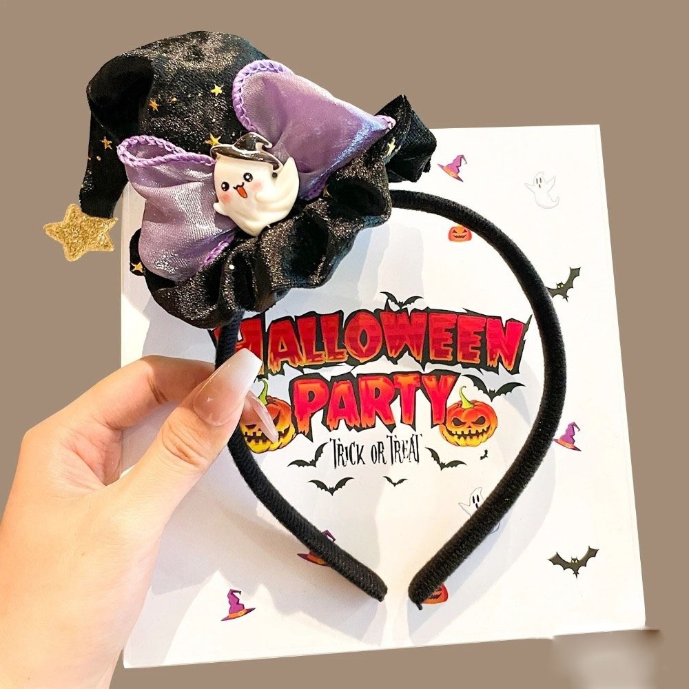 面白い蜘蛛のハロウィーンヘッドバンド、かぼちゃ、お化け、魔女 - Party Hat Cone のレビューと価格