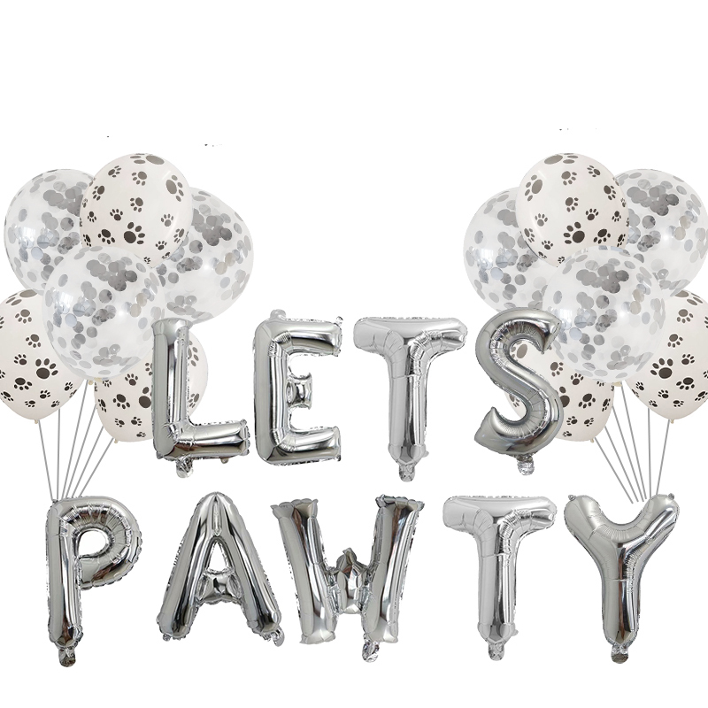 1 セットペット犬の誕生日テーマパーティー LETS PAW - Let'S Party Event Supply のレビューと価格