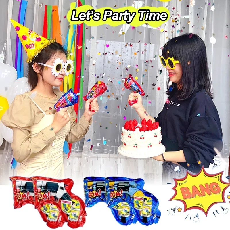 10 個パーティーインフレータブルバルーン手持ち紙吹雪結婚式 - Confetti Cannon Tube のレビューと価格